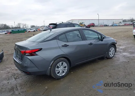 2020 Nissan Versa S Xtronic Cvt z USA, uszkodzony, nr VIN 3N1CN8DV5LL901099